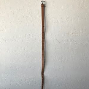STUDDED BROWN BELT!